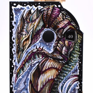 Magic the Gathering Sliver Life Counter EDH Commander Art Alter