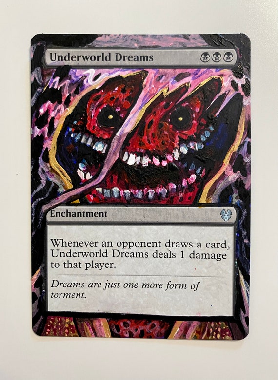 Magic the Gathering Underworld Dreams Full Art Alter 