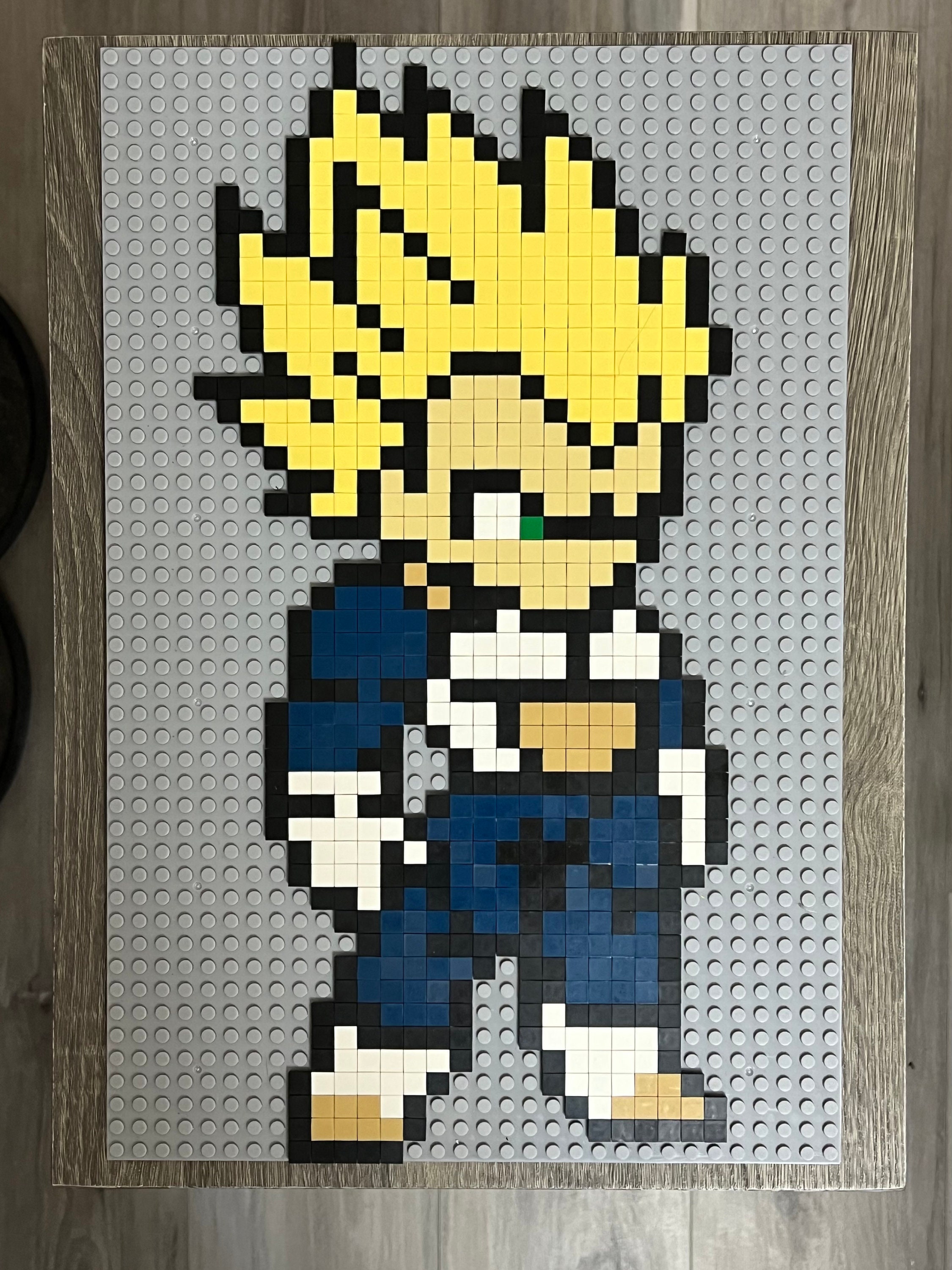 Vegeta Pixel art Planeta Namek, outros, diversos, outros, desenhos