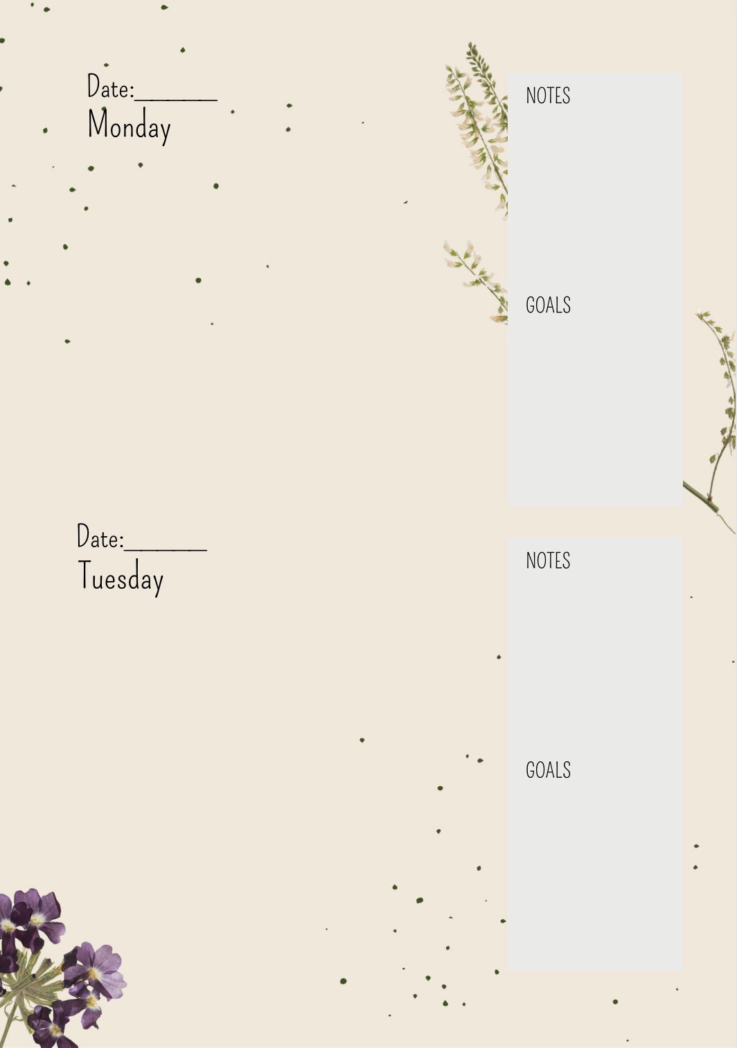 Planner Printables Scheduler