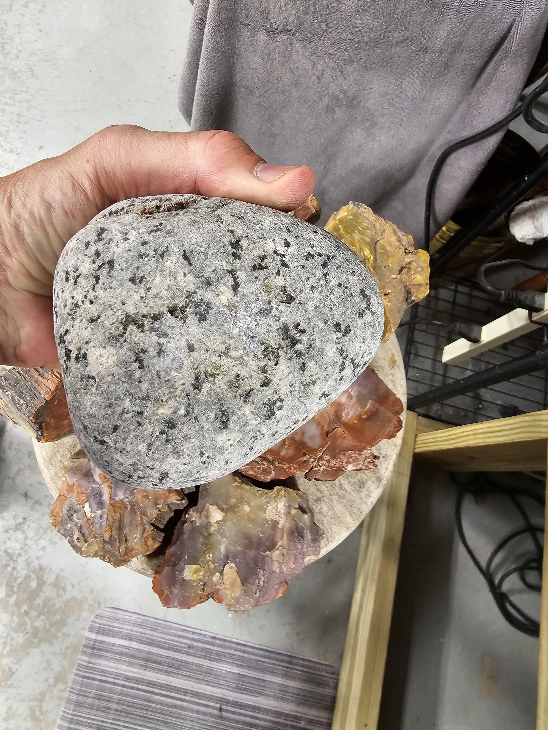 Yooperlite Syenite Rock: Orange, Green & Blue - 3 Lb Monster - Etsy