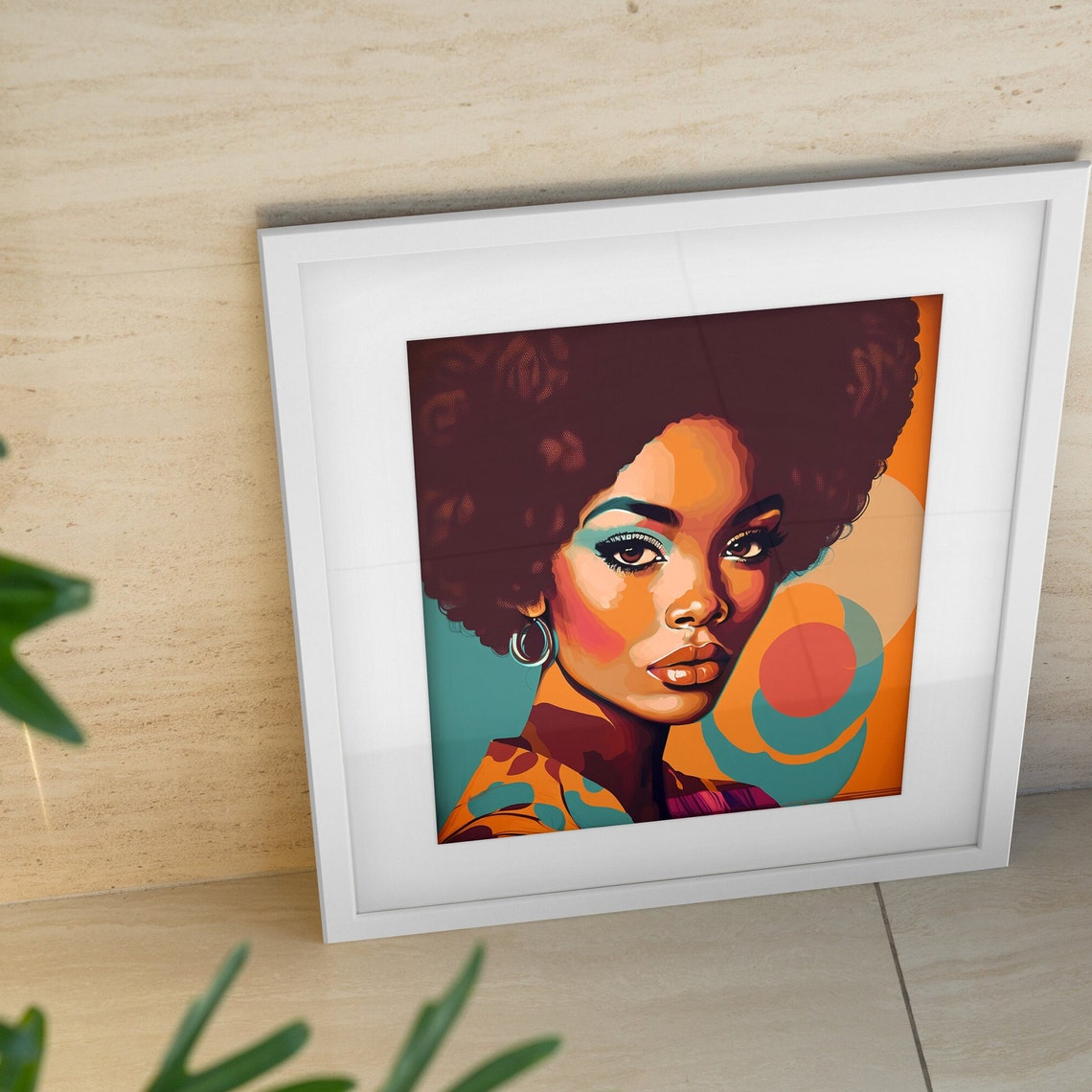 Black Girl Wall Art Black Printable Poster Black Woman Etsy