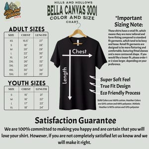 Camiseta personalizada con letrero de parque nacional, camiseta de boda personalizada, regalo de aniversario personalizado, camiseta de camping, regalo para senderistas, camiseta para amantes de la naturaleza imagen 8