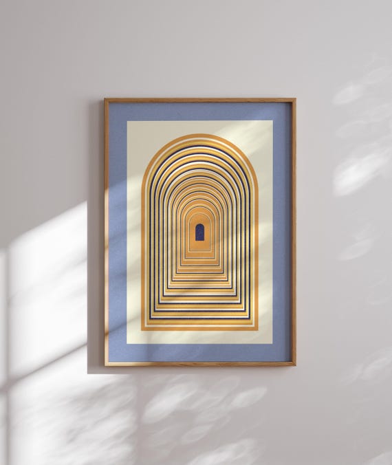 Subtle Aroace Pride Wall Art – Abstract LGBTQ+ Print in Aro and Ace Flag Colors, Minimalist Queer Decor, Unique Gift for Arospec Folks