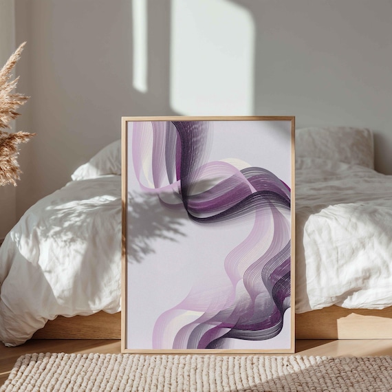 Asexual Pride Wall Art: Subtle LGBTQ+ Decor, Modern Queer Art