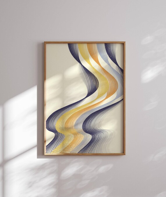 Subtle Aroace Pride Wall Art – Abstract LGBTQ+ Print in Aro and Ace Flag Colors, Minimalist Queer Decor, Unique Gift for Arospec Folks