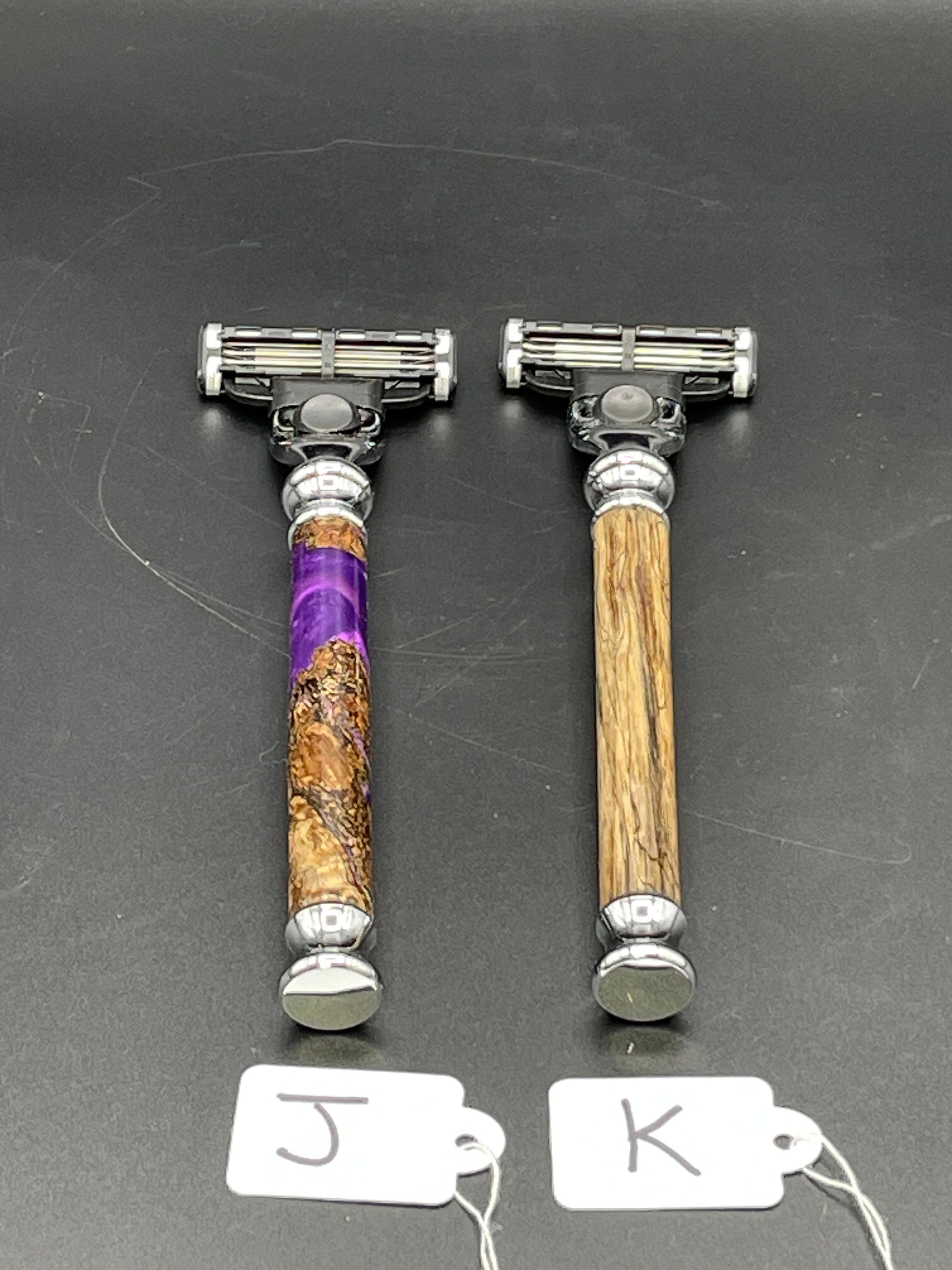 Resin Razor Handmade Wood and Resin Safety Razor - Various Styles - Etsy