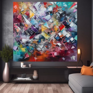 Abstract Art | Canvas Gallery Wraps | Colorful Wall Art | Wall Decor | Multi Color