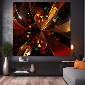 Abstract Art | Canvas Gallery Wraps | Colorful Wall Art | Wall Decor