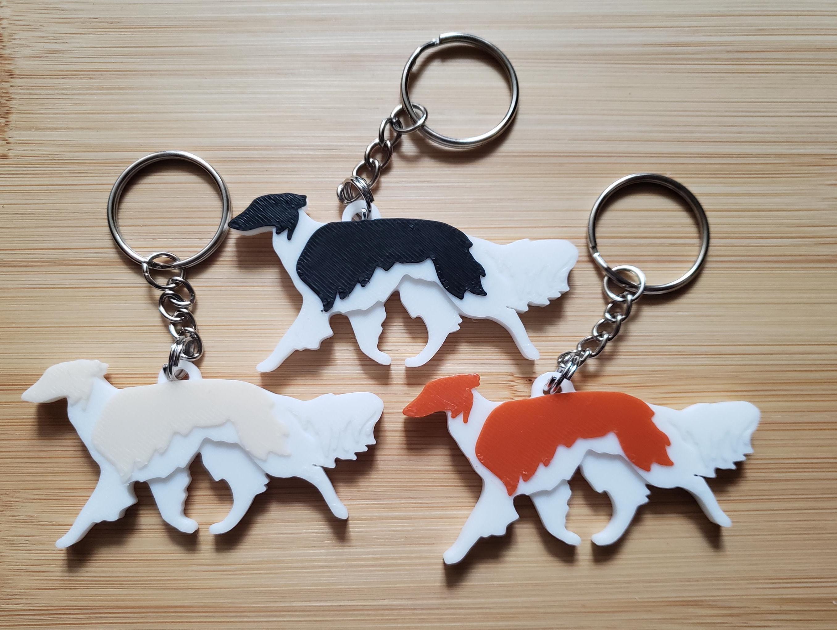 Impresión Limitada De Borzoi (Galgos Rusos) – WINDHUND Barsoi – Lámina De Arte #6