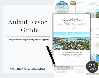 Aulani Vacation Guide, Travel Agent Template