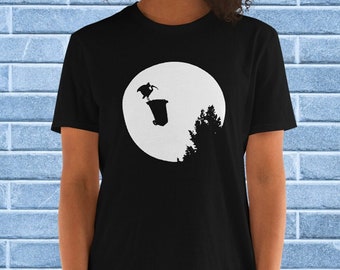 Funny Bin Chicken T-Shirt | 80s Sci-Fi Parody, Australian Ibis Bird