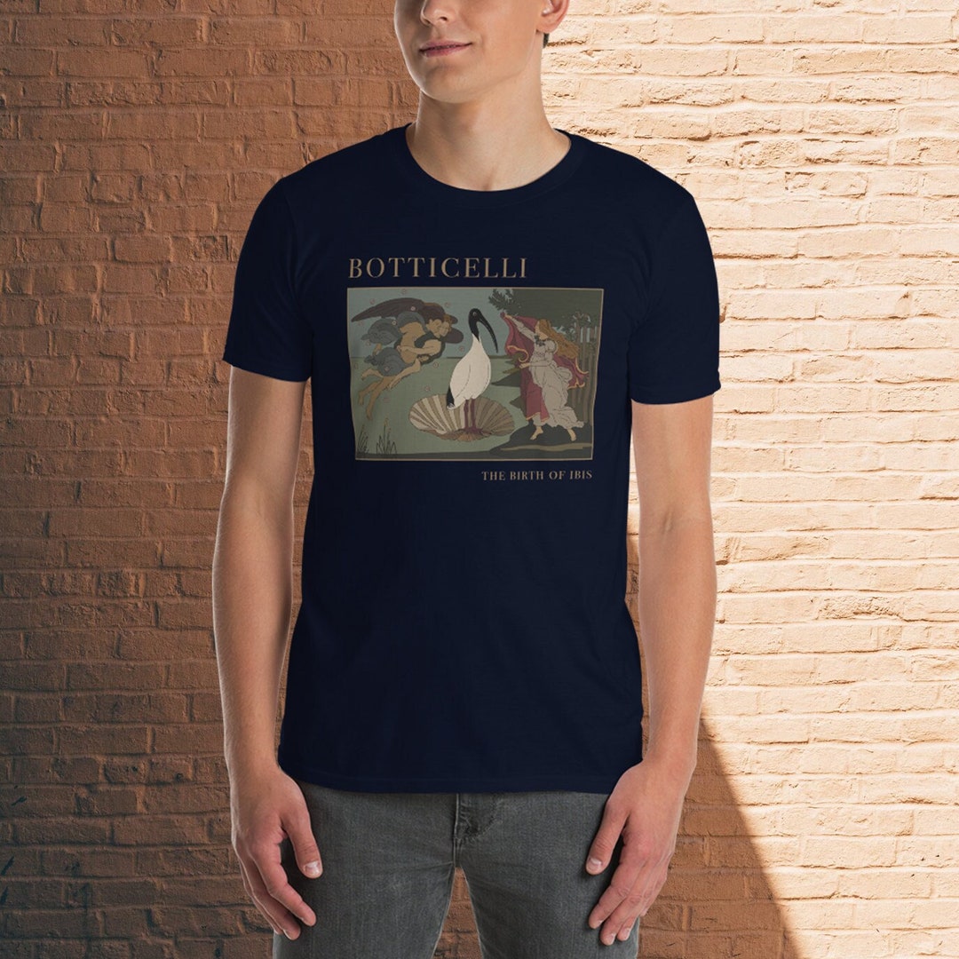 Botticelli the Birth of Ibis Funny T-shirt Featuring a Bin Chicken for ...