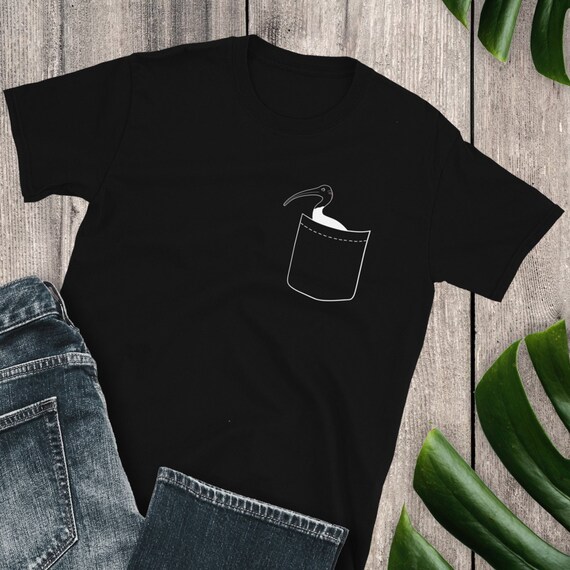Pocket Bin Chicken T-shirt | Australian White Ibis Tee