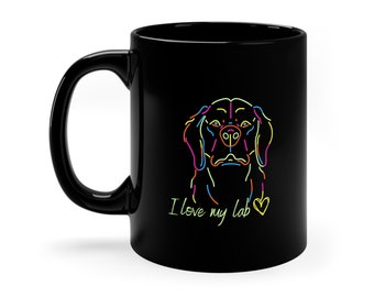 Labrador Retriever Gift Labrador Retriever Mom Mug For Labrador Retriever I Love Labrador Retriever