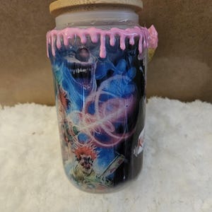 Killer Klowns tea glass