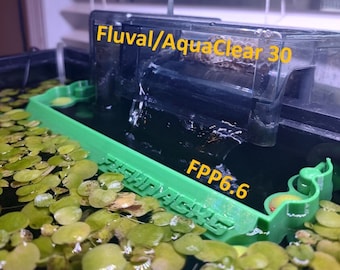 Combo de protector de plantas flotantes y protector de filtro para acuario: Zona de alimentación para peces