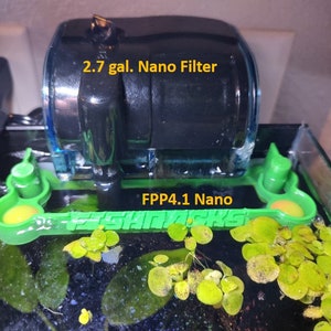 Aquarium- Nano Fish Tank COMBO- Fish- Betta Leaf Lounge (LL) and Floating Plant Protector (FPP4.1 Nano)