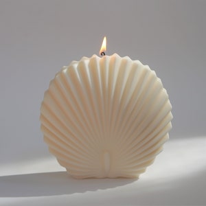 XXL palm leaf candle | Big Candle 100% rapeseed wax