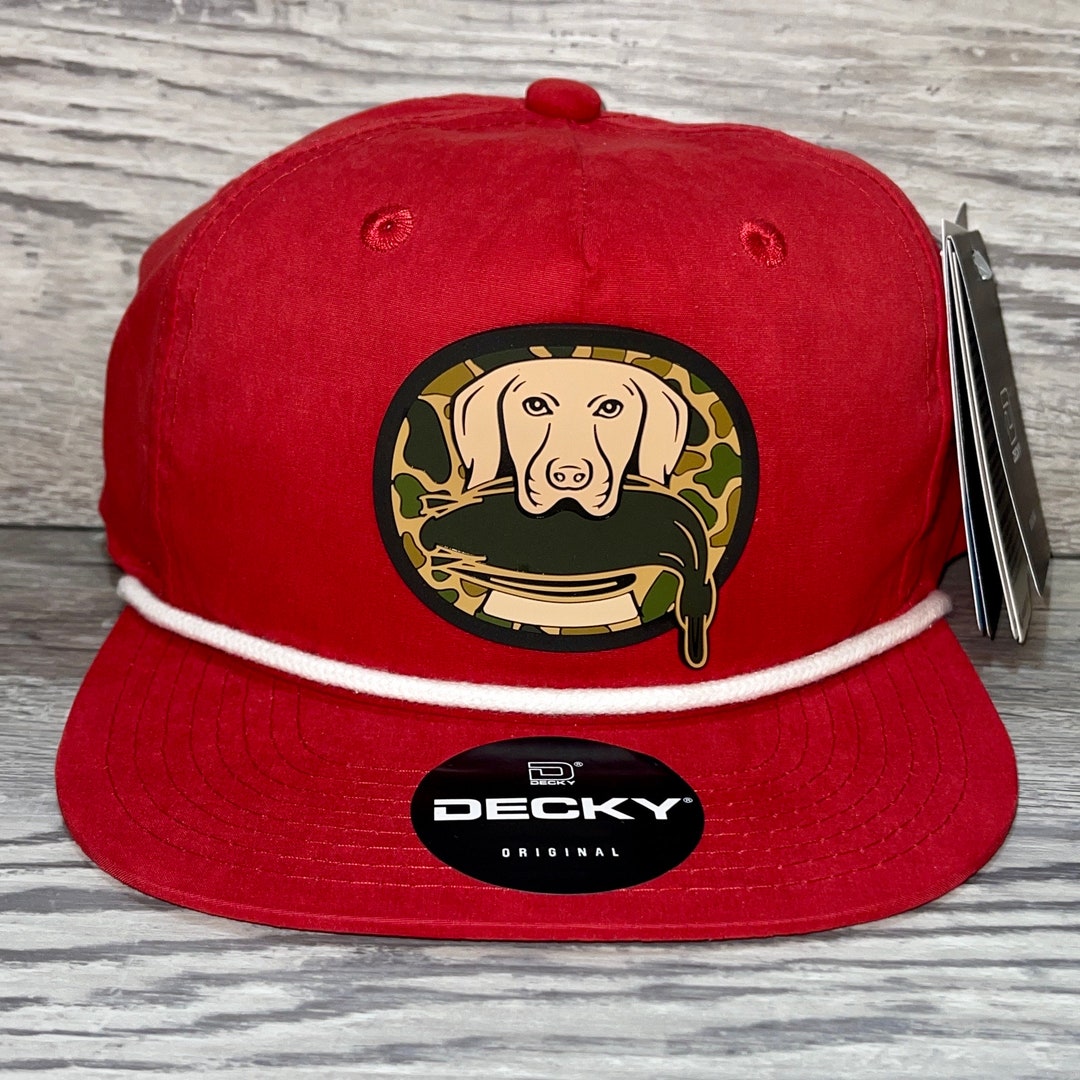 Wetland Wingman 3D Snapback Duck Hunting Rope Hat Red/ White Etsy