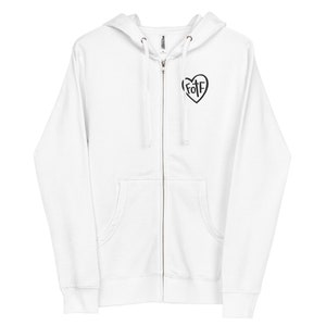 FOTF Unisex fleece zip up hoodie