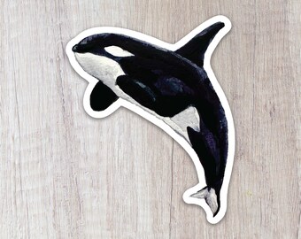 Orca Vinyl Sticker