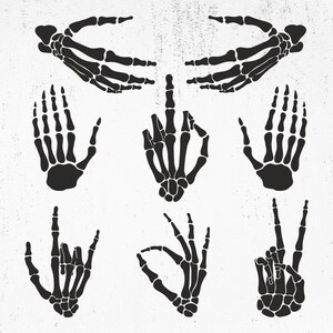 Skeleton Hands Bundle Svg Skeleton Hands Svg, Middle Finger Skeleton SVG, Skeleton Boob Hands SVG, Skeleton SVG, Skeleton parts Svg
