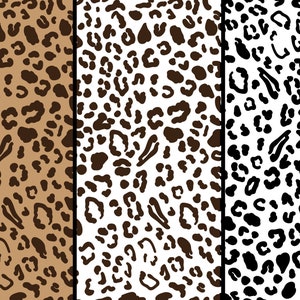 Leopard Pattern Svg, Leopard Textures Bundle SVG, Leopard Texture SVG, Leopard Print Svg, Leopard Spots SVG, Leopard Print Pattern Svg
