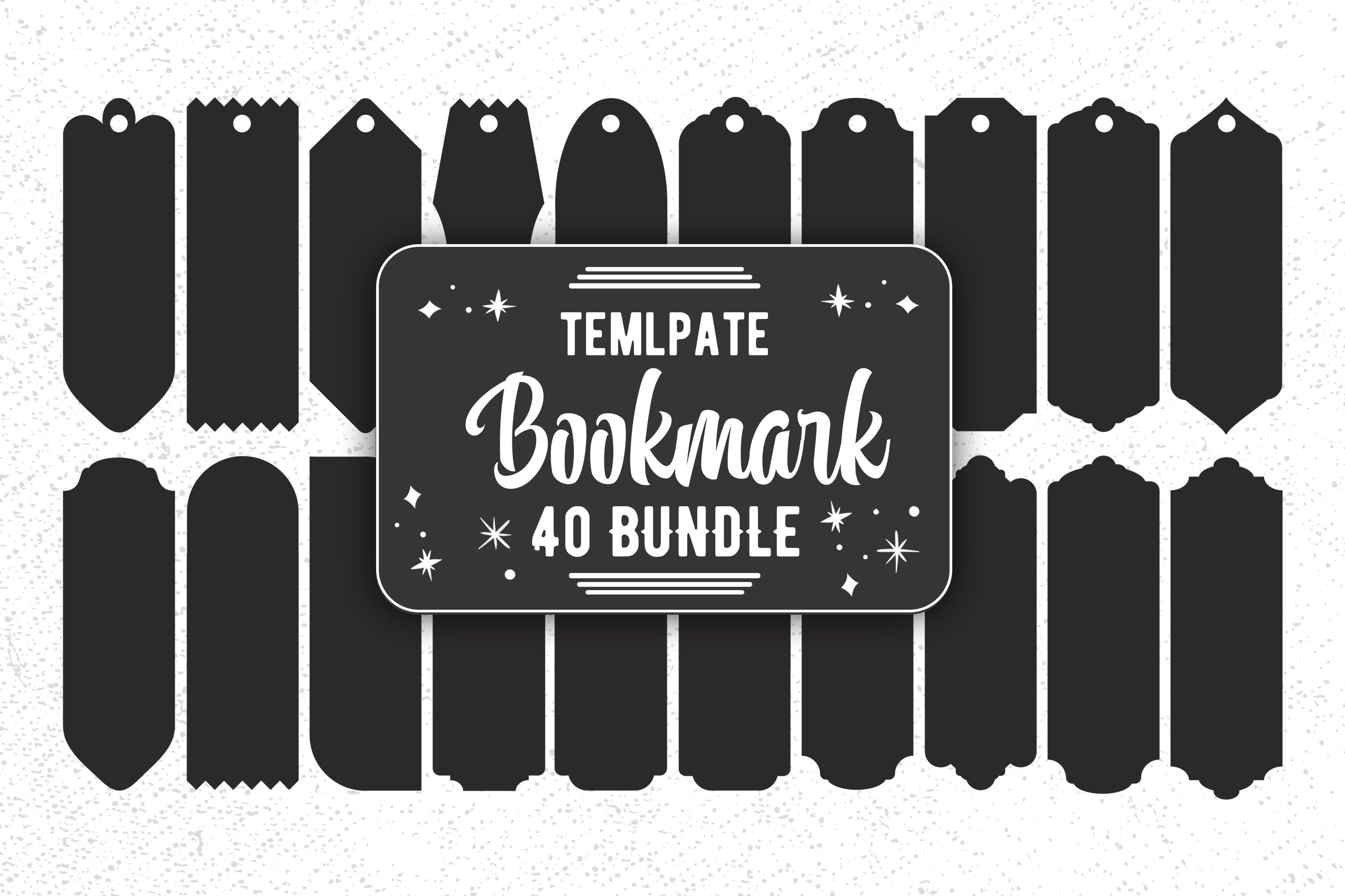 Bookmark Bundle, Bookmark Template Bundle Svg, Bookmark Label Tags ...