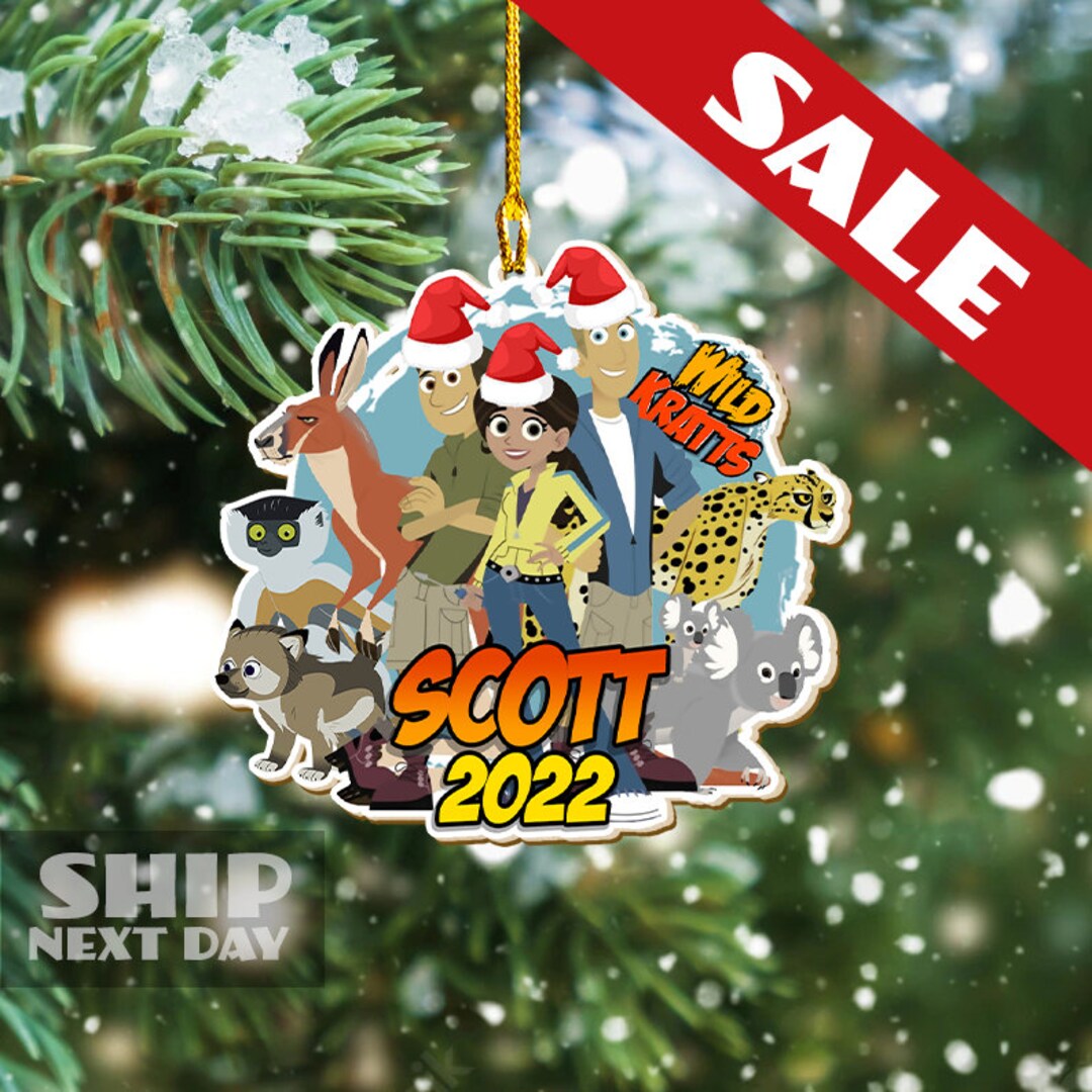 Wild Kratts Christmas Ornament 