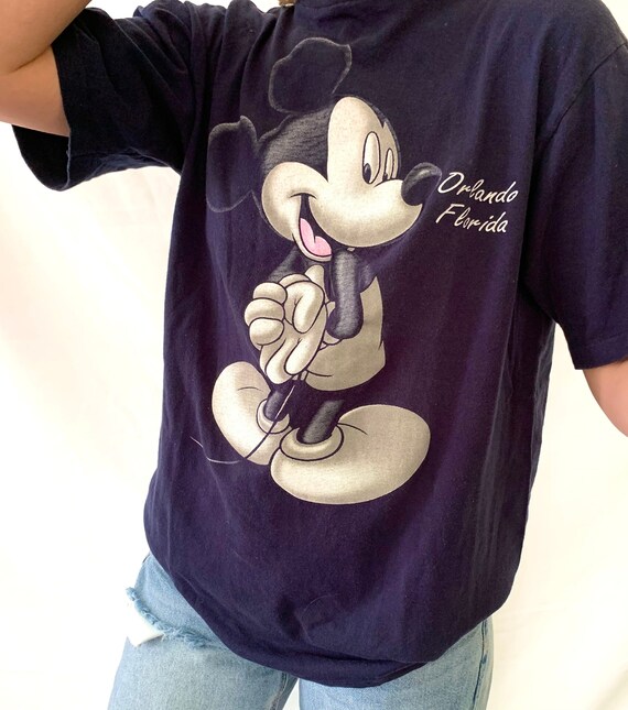 Vintage Mickey Mouse Florida Tee - Etsy Vintage Mickey Mouse Florida Tee - Etsy