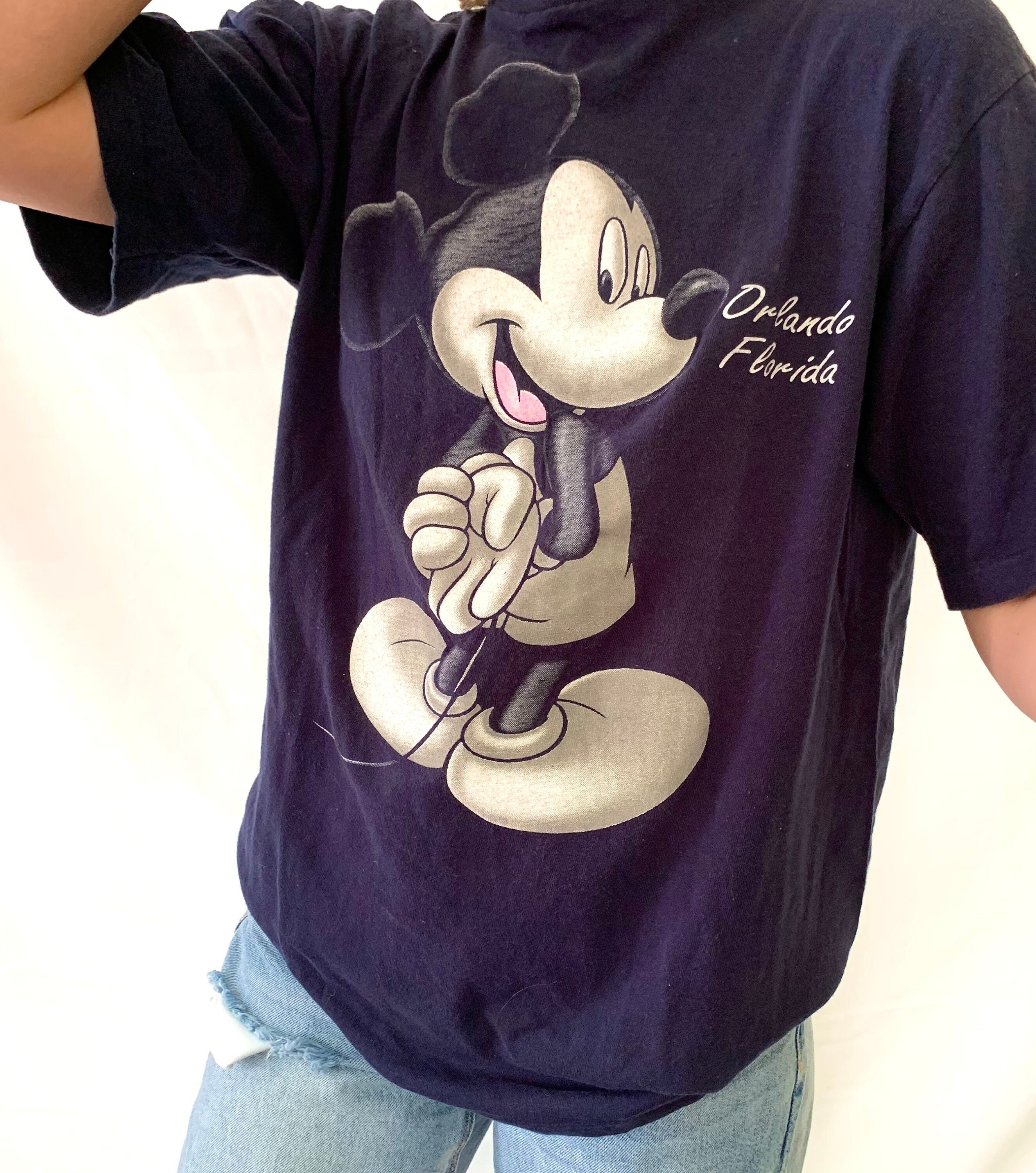 Vintage Mickey Mouse Florida Tee - Etsy