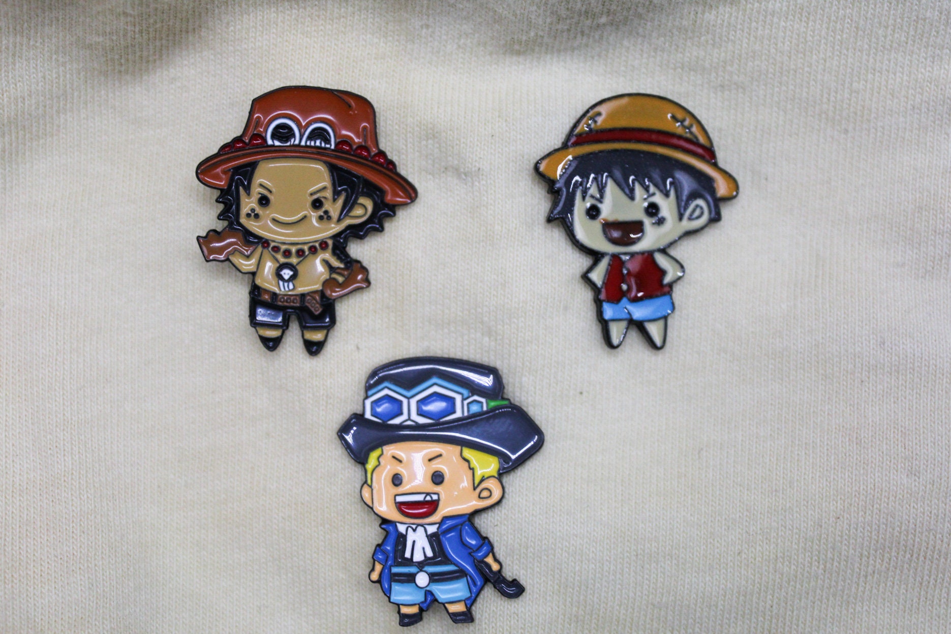 Kit Pins Monkey D. Luffy - One Piece Zonacriativa