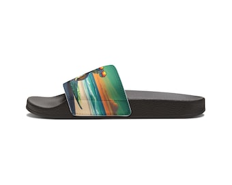 Surfing Deer Slide Sandals | Removable Strap Slides