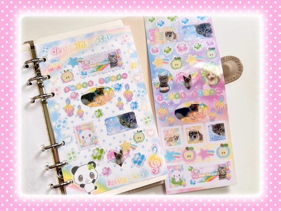 Penpal Stickers - Heisei Retro Inspired stickersheet | Cute, Stamps , Penpal , Cute, Japanese stickers |