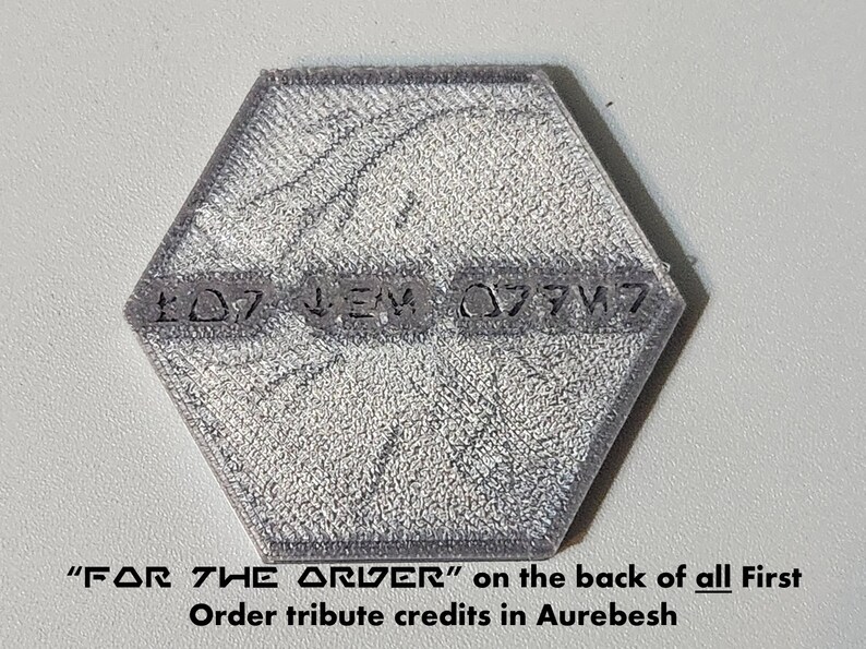 First Order Center Point Code First Order Tribute Credits - Etsy