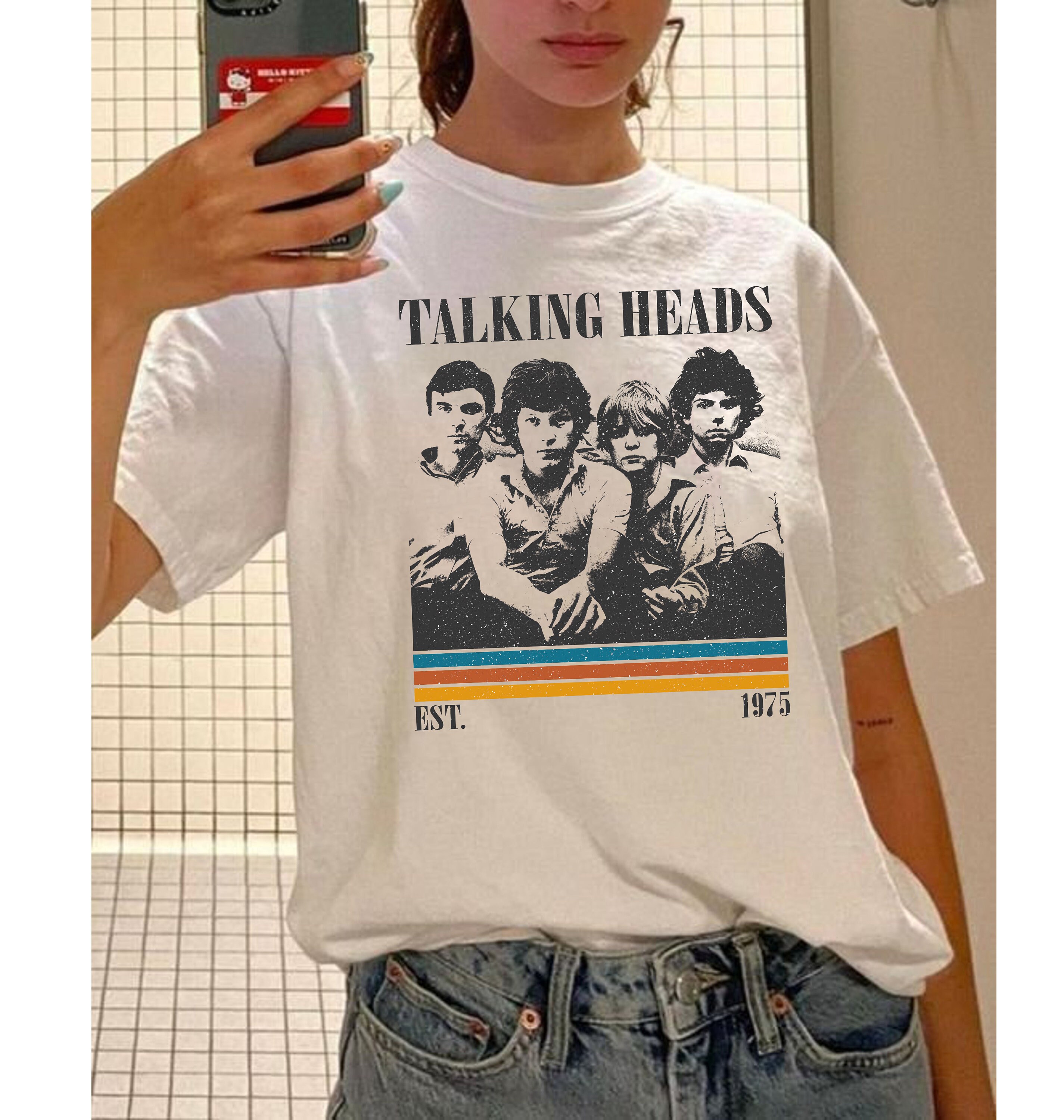 Talking Heads T-shirt, Talking Heads Shirt, Talking Heads Tees, Vintage
