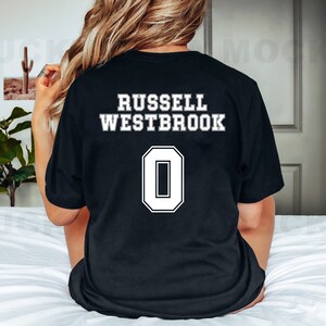 Russell Westbrook Shirt Etsy