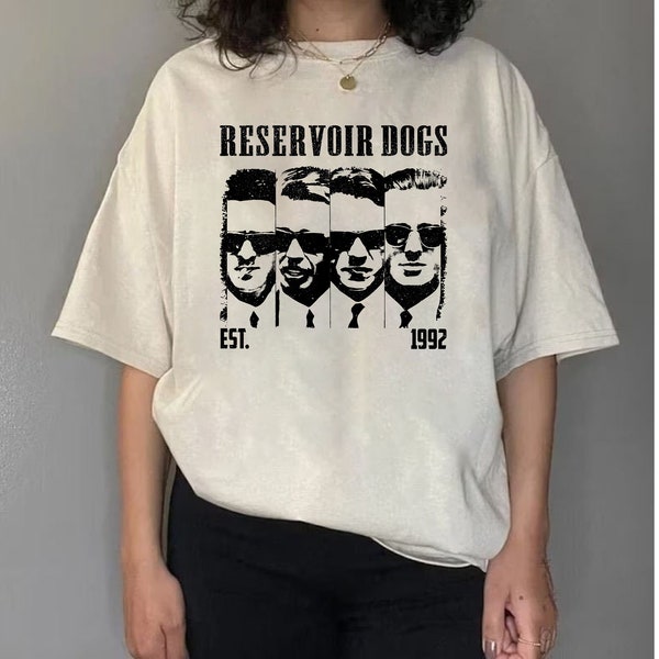 Reservoir Dogs Shirt, Reservoir Dogs Tee, Reservoir Dogs T-Shirt, Black Movie Shirt, Unisex Tee, Style Shirt, Movie Crewneck, Trendy Shirt