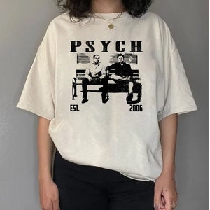 Psych Shirt, Psych Tee, Psych T-Shirt, Psych Movie, Vintage Tee, Unisex Sweatshirt, Style Shirt, Movie Crewneck, Trendy Sweatshirt