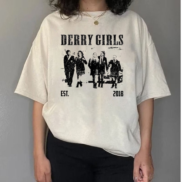 Chemise Derry Girls, T-shirt Derry Girls, Tee Derry Girls, film vintage, sweat-shirt vintage, chemise unisexe, sweat-shirt Crewneck, tee-shirt tendance