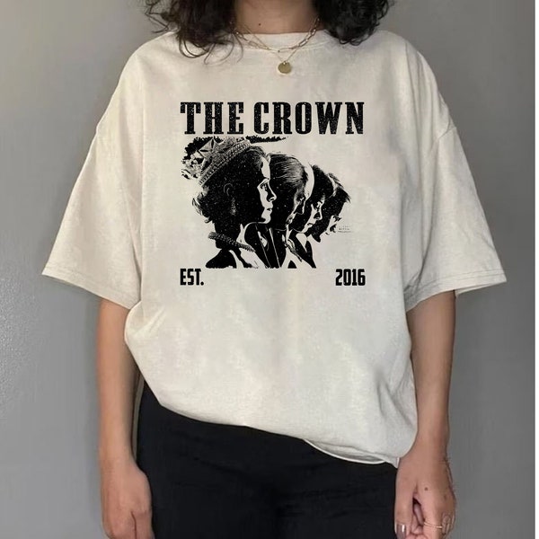 La chemise Crown, The Crown Tee, The Crown Movie, The Crown, Crewneck Sweatshirt, Classic Movie, Unisex Shirt, Trendy Shirt, Cadeaux pour hommes