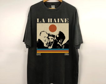 La Haine T-Shirt, La Haine Film, La Haine Sweatshirt, La Haine Hoodie, Film-Shirt, Vintage-Shirt, Geschenke für ihn, Retro-Shirt