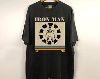 Iron Man T-Shirt, Iron Man Movie Shirt, Iron Man Hoodie, Iron Man Tee, Movie Shirt, Vintage Shirt, Gifts For Him, Retro Shirt