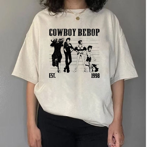Cowboy Bebop Shirt Etsy