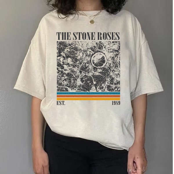 La camicia Stone Roses, la t-shirt Stone Roses, le magliette Stone Roses, The Stone Roses unisex, camicia vintage, film classico, t-shirt unisex