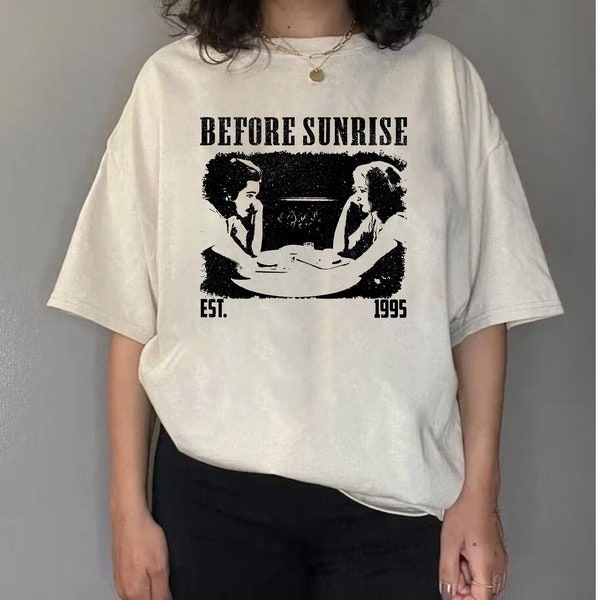 Before Sunrise T-Shirt, Before Sunrise Shirt, Before Sunrise Tees, Before Sunrise Movie, Vintage T-Shirt, Unisex Shirt, Trendy Shirt