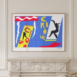Matisse Circus Poster: 1947 Exhibition Art Print