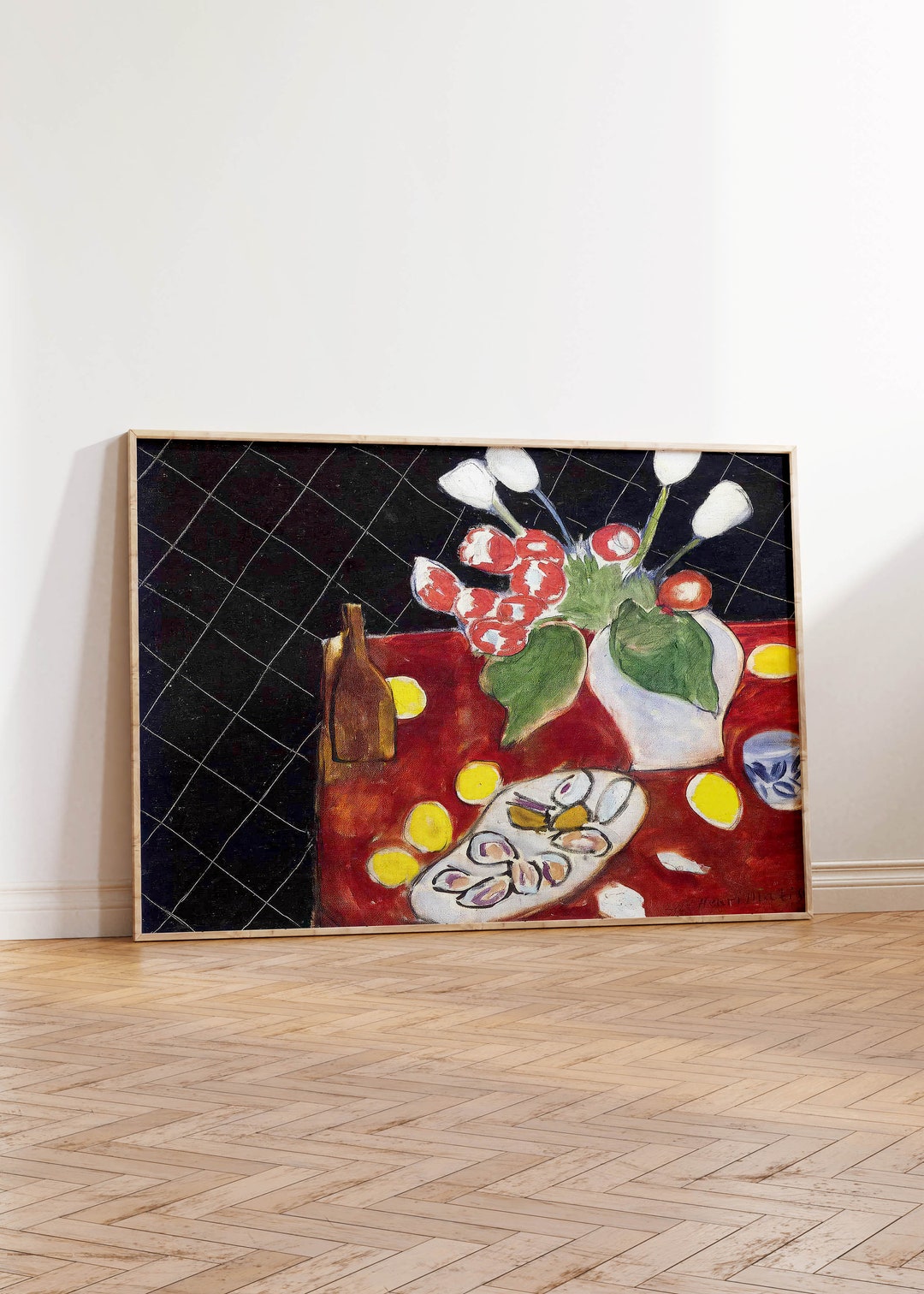 Matisse Kitchen Henri Matisse Tulips and Oysters Kitchen Print Original - Etsy