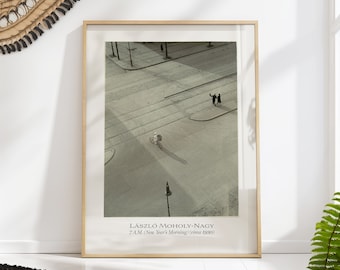 Laszlo Moholy Nagy Photography Print - New Year's Morning 1930 PRINTED on Luxury Paper